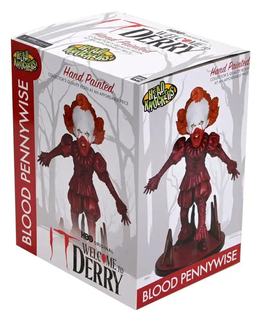 Es: Welcome To Derry Head Knocker Blood Pennywise 19 cm