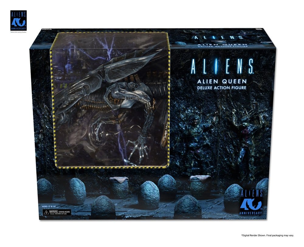 Aliens Ultra Deluxe Actionfigur Alien Queen (40th Anniversary) 38 cm