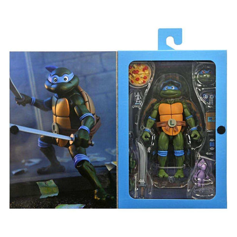 Teenage Mutant Ninja Turtles (Cartoon) Actionfigur Ultimate Leonardo VHS 18 cm - Smalltinytoystore