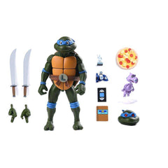 Teenage Mutant Ninja Turtles (Cartoon) Actionfigur Ultimate Leonardo VHS 18 cm - Smalltinytoystore