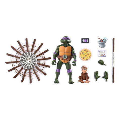 Teenage Mutant Ninja Turtles (Cartoon) Actionfigur Ultimate Donatello VHS 18 cm - Smalltinytoystore