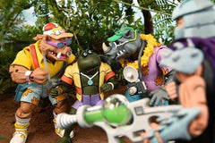 Teenage Mutant Ninja Turtles (Cartoon 1980) 2er-Pack Vacation Bebop and Rocksteady 18 cm