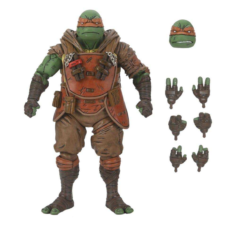 Teenage Mutant Ninja Turtles (The Last Ronin) Ultimate Flashback Michelangelo 18 cm - Smalltinytoystore