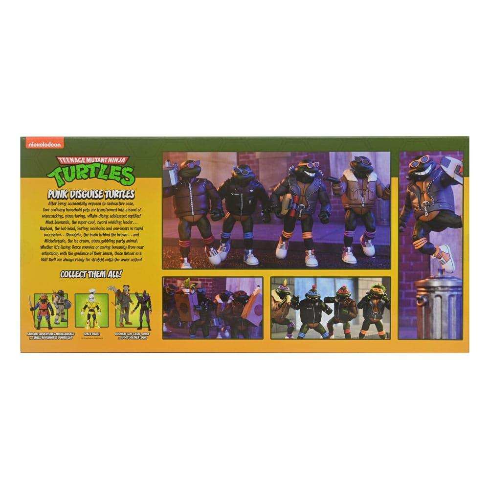 Teenage Mutant Ninja Turtles (Cartoon) 4er-Pack Punk Turtles 18 cm - Smalltinytoystore