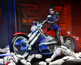 Teenage Mutant Ninja Turtles (The Last Ronin The Lost Years) Actionfigur Casey Marie with Last Ronin Motorcycle 18 cm