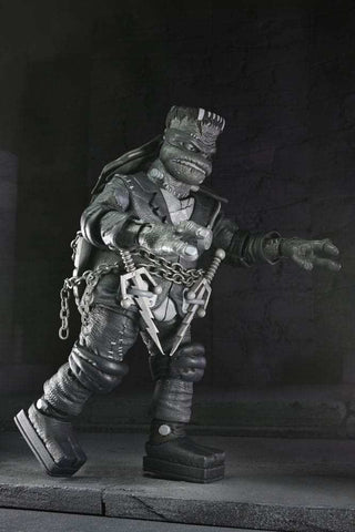 Universal Monsters x Teenage Mutant Ninja Turtles 4er-Pack Turtles Black & White