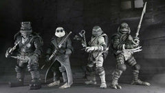 Universal Monsters x Teenage Mutant Ninja Turtles 4er-Pack Turtles Black & White