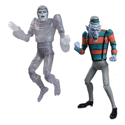 Teenage Mutant Ninja Turtles: Saturday Morning Adventures Actionfiguren 2-Pack Creepy Eddie & Shibano-Sama 17 cm