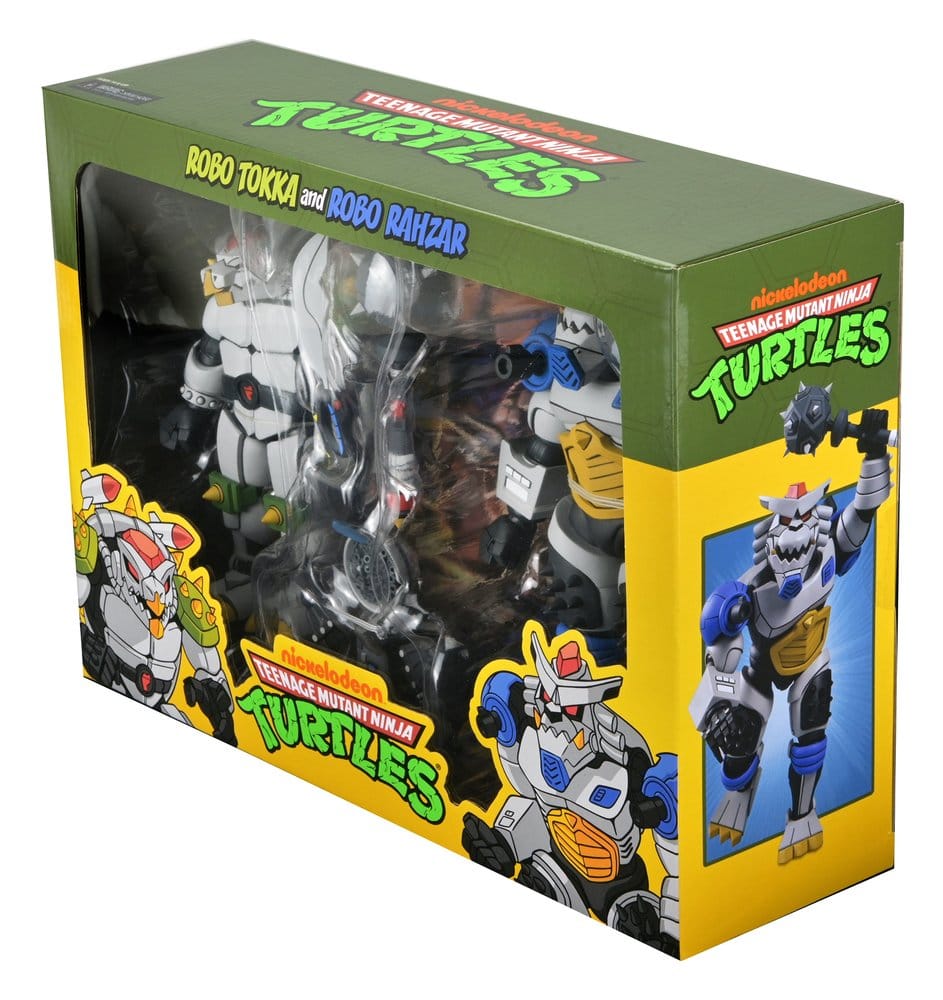 Teenage Mutant Ninja Turtles (1987 Cartoon) 2er-Pack Actionfiguren Robo Tokka and Rahzar 18 cm