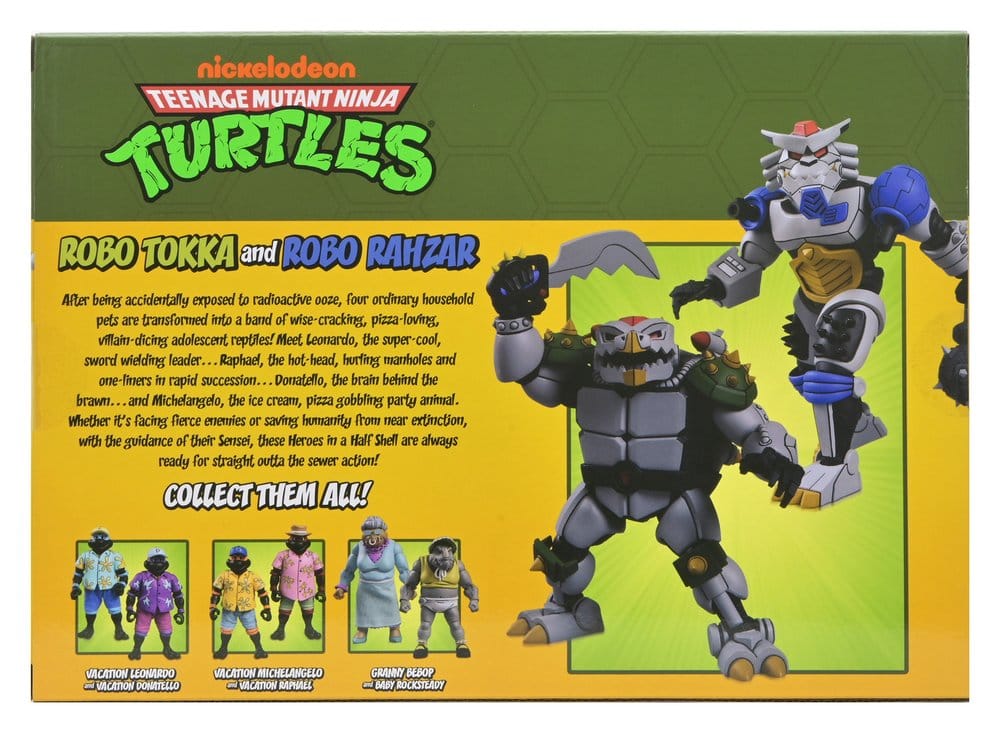 Teenage Mutant Ninja Turtles (1987 Cartoon) 2er-Pack Actionfiguren Robo Tokka and Rahzar 18 cm