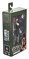 Elvira - Herrscherin der Dunkelheit Clothed Actionfigur Commando Elvira 20 cm