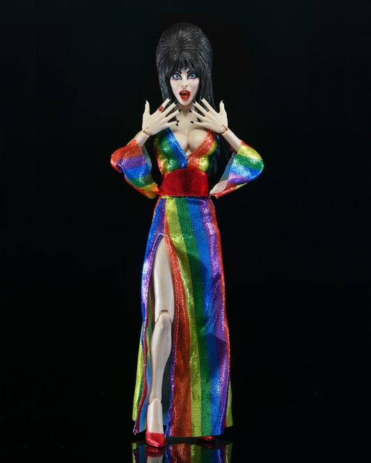 Elvira, Mistress of the Dark Clothed Actionfigur Over the Rainbow Elvira 20 cm