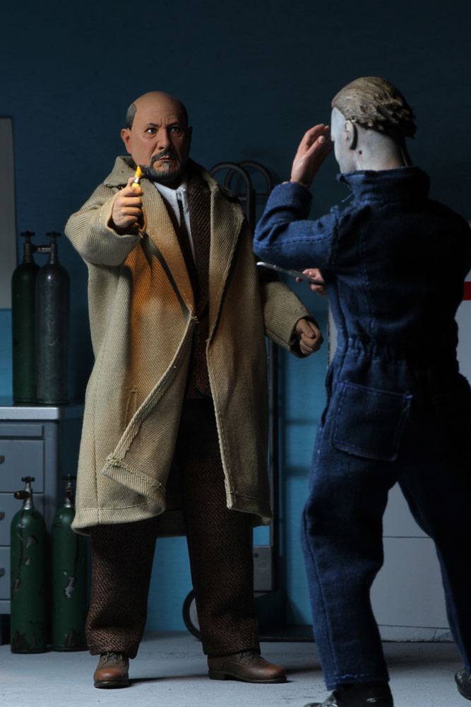 Halloween II Retro Actionfiguren Doppelpack Doctor Loomis & Laurie Strode 20 cm