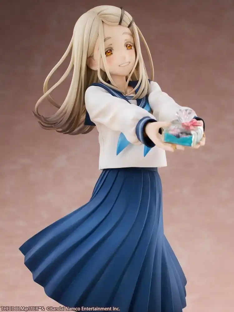 Gakuen The Idolmaster PVC Figur 1/7 Hiro Shinosawa Happy Mille-feuille Ver. 25 cm