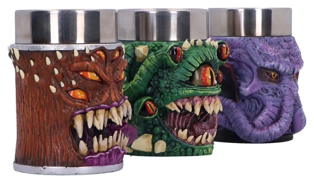 Dungeons & Dragons 3er Set Mini-Krüge Mini Monster 9 cm