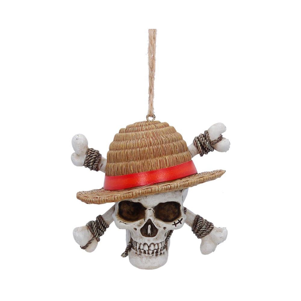One Piece Christbaumanhänger Luffy Jolly Roger 7 cm