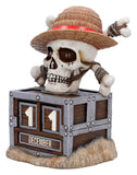 One Piece Ewiger Kalender Luffy Jolly Roger 16 cm