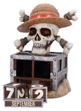 One Piece Ewiger Kalender Luffy Jolly Roger 16 cm