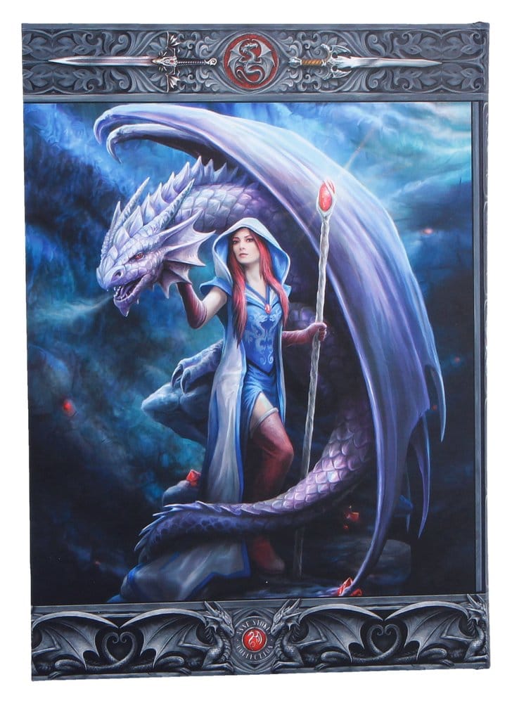 Anne Stokes Notizbuch Dragon Mage A5 18 cm