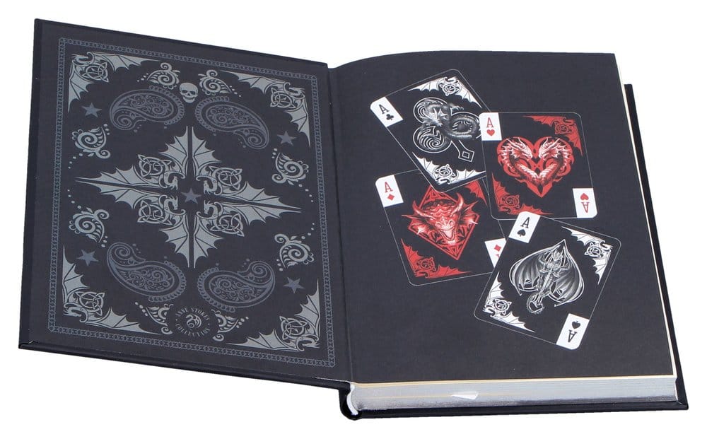 Anne Stokes Notizbuch Skull Embrace A5 18 cm