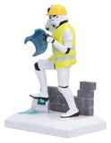Original Stormtrooper Figur Hit a Brick Wall 18 cm