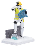 Original Stormtrooper Figur Hit a Brick Wall 18 cm