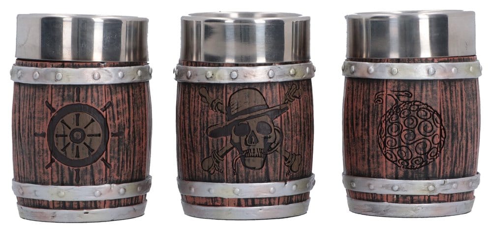 One Piece Schnapsgläser-Set Barrel 8 cm