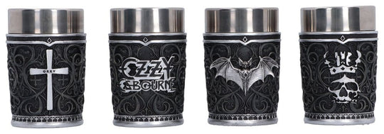 Ozzy Osbourne Schnapsgläser-Set Prince of Darkness 9 cm