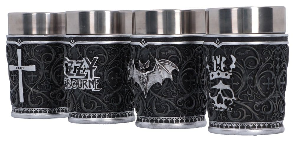Ozzy Osbourne Schnapsgläser-Set Prince of Darkness 9 cm