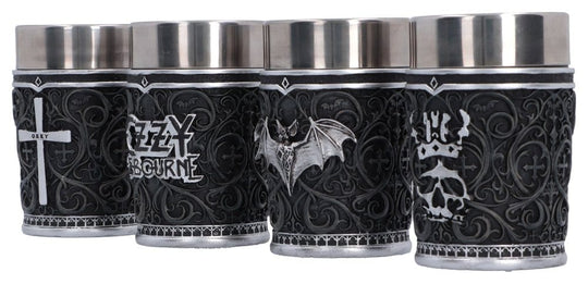 Ozzy Osbourne Schnapsgläser-Set Prince of Darkness 9 cm