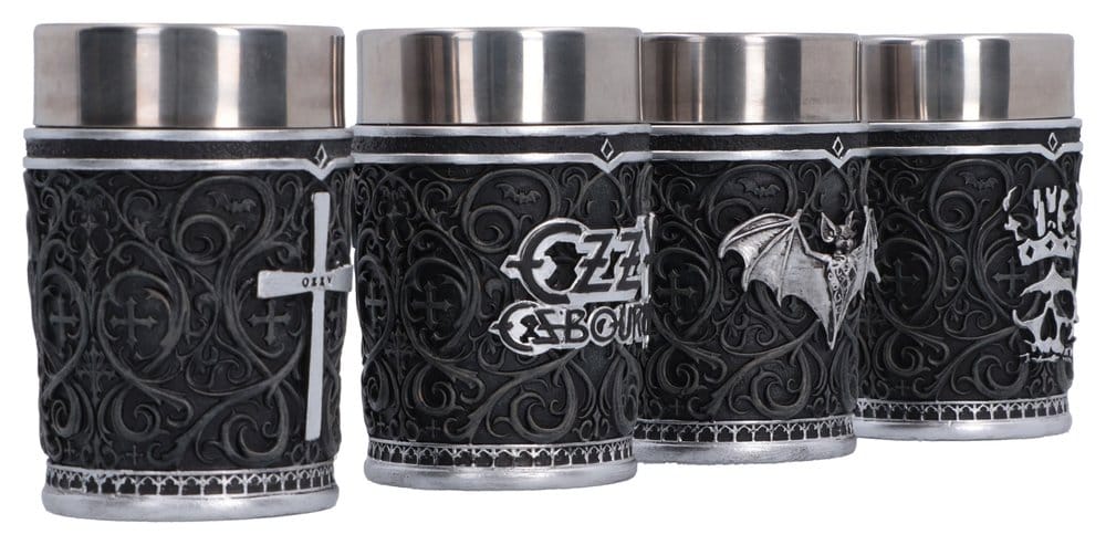 Ozzy Osbourne Schnapsgläser-Set Prince of Darkness 9 cm