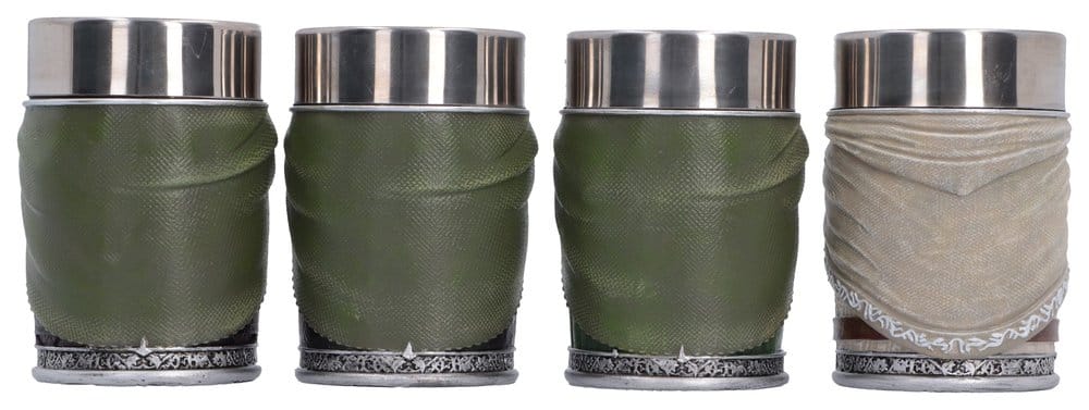 Der Herr der Ringe Mini-Becher Set The Fellowship 4 cm