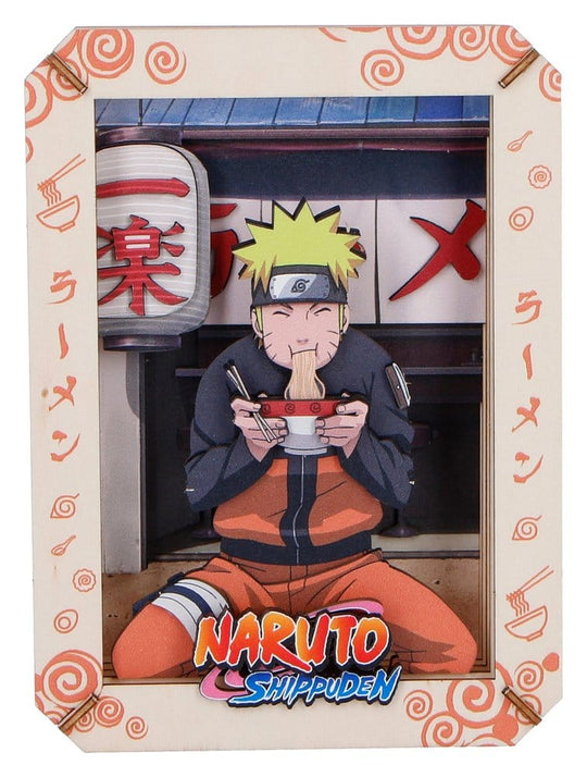 Naruto Modellbausatz Wooden Theatre Ramen (Medium) 14 cm