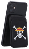 One Piece Kartenhalter Luffy Jolly Roger Black 10 cm