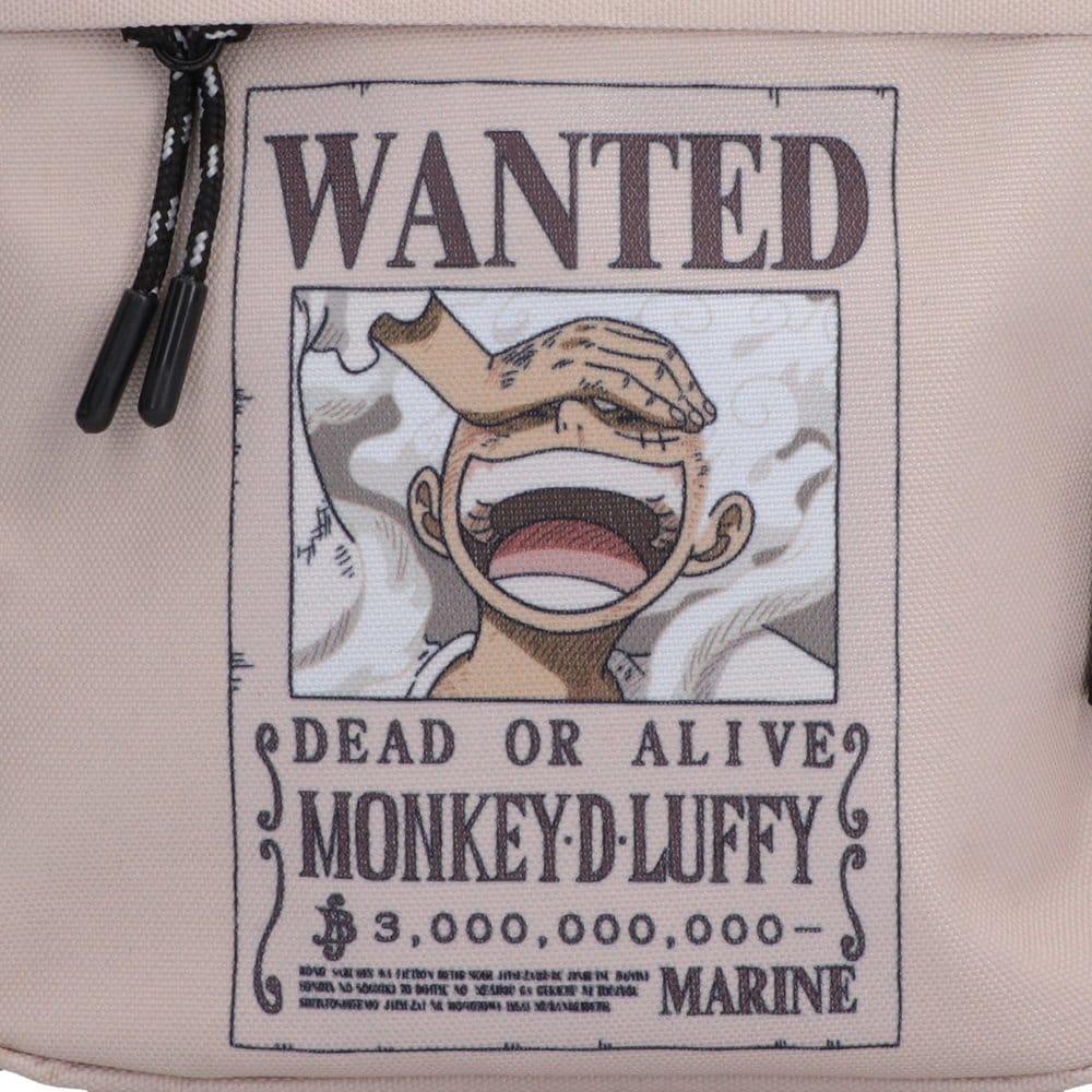 One Piece Umhängetasche Luffy Wanted Poster 23 cm