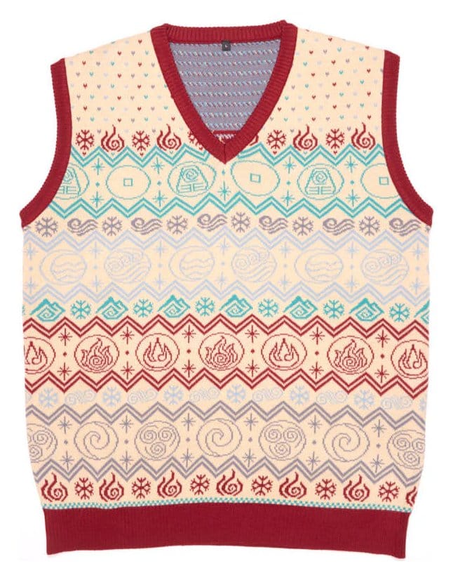 Avatar Der Herr der Elemente Tanktop Christmas Größe XL