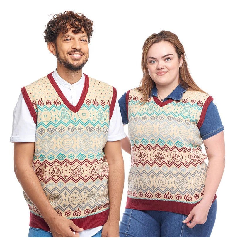 Avatar Der Herr der Elemente Tanktop Christmas Größe L