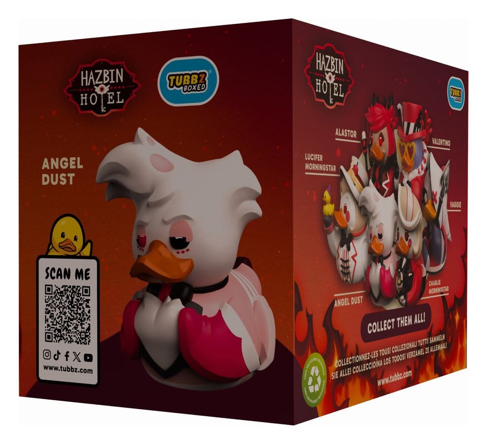 Hazbin Hotel Tubbz PVC Figur Angel Dust Boxed Edition 10 cm