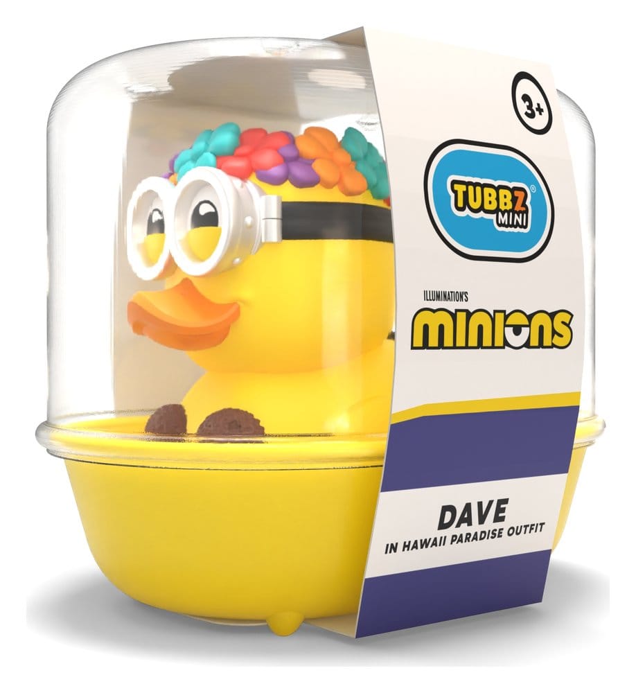Minions Tubbz Mini PVC Figur Dave Hawaii Paradise 5 cm