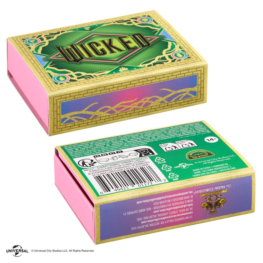 Wicked: Teil 2 Replik 1/1 Glinda's Bubble Ohrringe