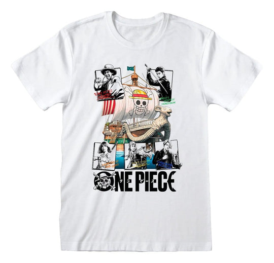 One Piece T-Shirt Merry Go Call Outs Größe XL