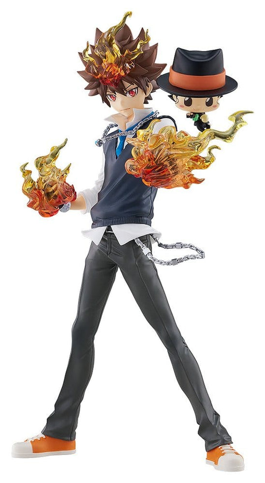 Katekyo Hitman Reborn Pop Up Parade SP PVC Figuren 2er-Pack Tsunayoshi Sawada & Reborn 24 cm
