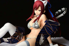 Fairy Tail Statue 1/6 Erza Scarlet - White Tiger CAT Gravure_Style 13 cm