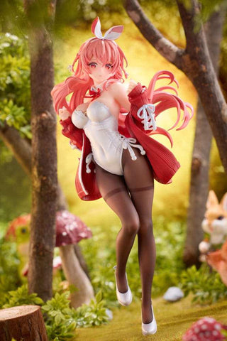 Original Character PVC Statue 1/7 White Rabbit Illustrated by Rosuuri Deluxe Version 24 cm