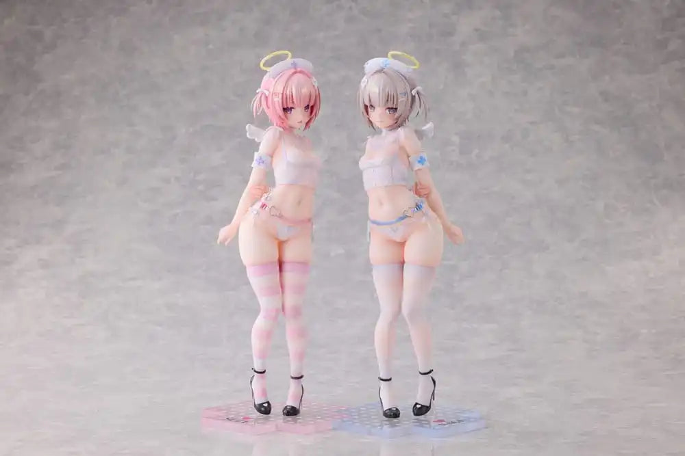 Original Character Statue 1/6 Suzu & Nagi Illustrated by Kuma 4-gou Set Edition 27 cm