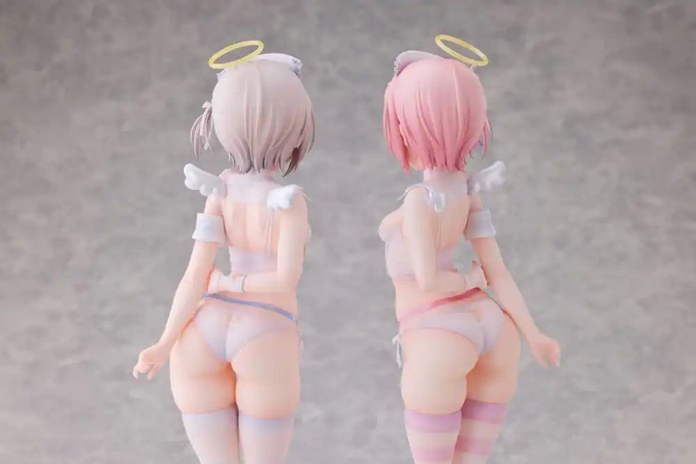 Original Character Statue 1/6 Suzu & Nagi Illustrated by Kuma 4-gou Set Edition 27 cm