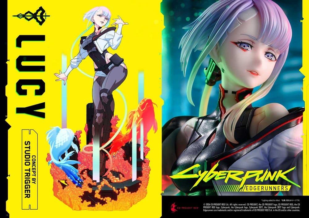 Cyberpunk: Edgerunners Concept Masterline Series Statue 1/5 Lucy (Concept By Studio TRIGGER) 39 cm