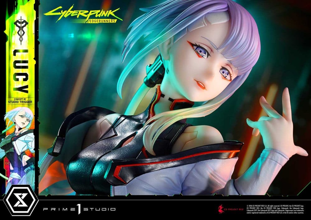 Cyberpunk: Edgerunners Concept Masterline Series Statue 1/5 Lucy (Concept By Studio TRIGGER) 39 cm