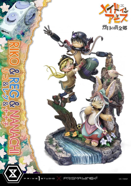 Made in Abyss Statue Riko, Reg & Manachi 27 cm