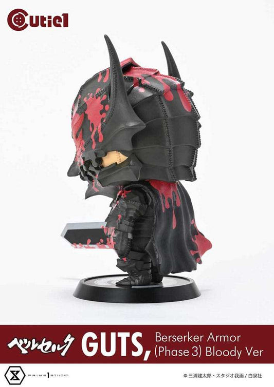 Berserk Cutie1 PVC Figur Guts Berserker Armor (Phase 3) Bloody Ver. 12 cm